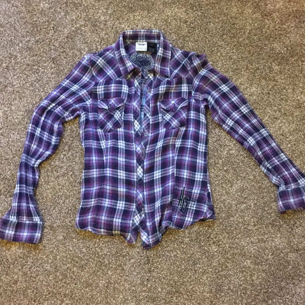 Purple plaid too